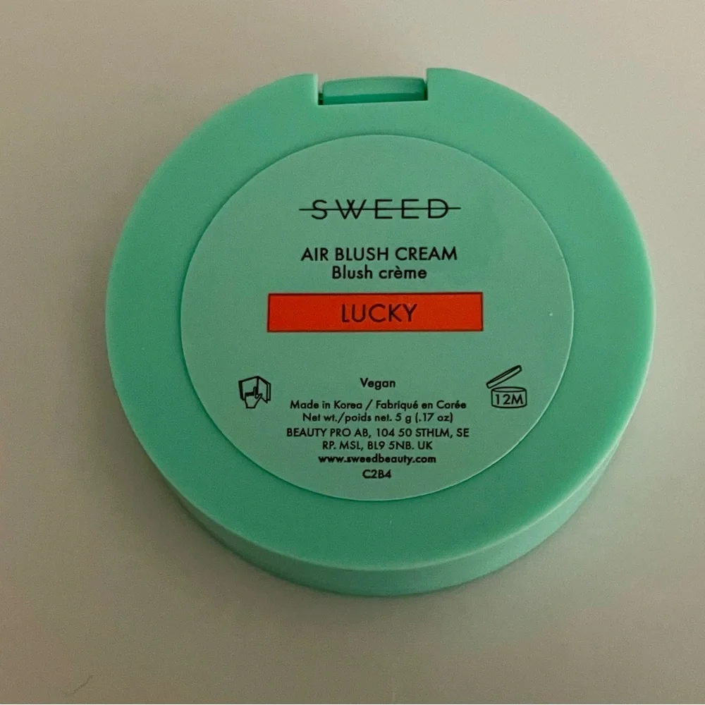 Swede Air Blush Cream in the Shade “Lucky” 🍀